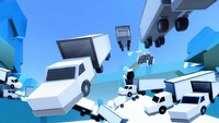 Clustertruck – szalona gra o skakaniu po dachach ciężarówek ukaże się 27 września