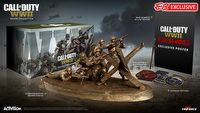 Call of Duty: WWII - w edycji kolekcjonerskiej znajduje się figurka z brązu