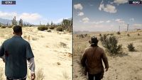 Red Dead Redemption 2 kontra GTA 5 – porównanie graficzne