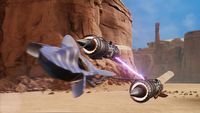 Demo Star Wars Episode I: Racer odtworzone przez fana na silniku UE4