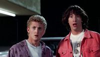 Keanu Reeves na zdjęciach Bill & Ted Face the Music