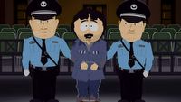 Zbanowany odcinek South Park jest wyświetlany na ulicach Hongkongu