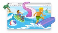 Konkurent T-Rexa - przeglądarka Edge dostała grę offline