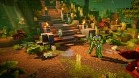 Dżungla w pierwszym DLC do Minecraft Dungeons