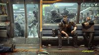 Cyberpunk 2077 nie pozwoli na zobaczenie podróży metrem