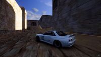 Zobacz driftowanie samochodem na de_dust2 z CS 1.6