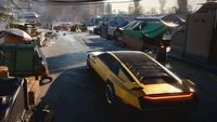Cyberpunk 2077 – auta bez szyb i detektory min
