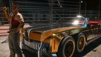 Cyberpunk 2077 - pokaz pojazdów z Night City. Keanu Reeves i motocykle Arch