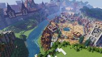 Rok budowy w Minecraft w trybie Survival, oto jak zmieniał się świat gracza