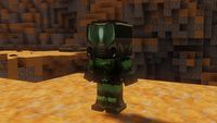 Minecraft - gracz próbuje odtworzyć w grze Dooma z 2016 roku