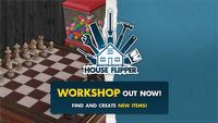 House Flipper ze Steam Workshop i narzędziami moderskimi