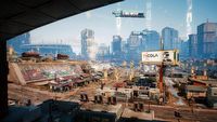 Cyberpunk 2077 - w Night City jest dziura, przez którą można wypaść z mapy