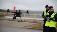 Policja zaczęła walczyć z piratami drogowymi przy pomocy dronów