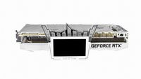 Taki RTX 3090 to przesada? Oto karta graficzna z wbudowanym monitorem