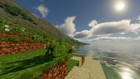 Mapa Hawajów odtworzona w Minecrafcie w skali 1:45