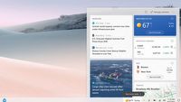 Windows 10 otrzyma widget pogodowy na pasku zadań