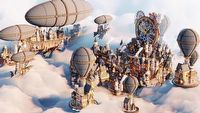 Minecraft - steampunkowe miasto olśniewa skalą i detalami