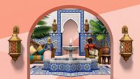 Marokańskie wnętrza w The Sims 4; EA zapowiada Courtyard Oasis Kit