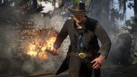 Tak wygląda eksplozja 200 lasek dynamitu w Red Dead Online