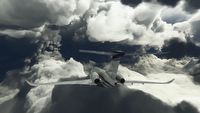 Huragan Ida w Microsoft Flight Simulator - gracz przeżył szok po zmianie pogody