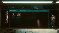 Zakupy online w Night City - poznajcie mod Virtual Atelier do Cyberpunk 2077