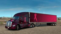 Różowe wstążki w ETS2 i ATS; SCS Software po raz kolejny włącza się do walki z rakiem