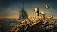 Odlany z brązu robocik z Machinarium może być Wasz za jedyne 1300 zł
