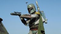 Boba Fett w pełnej krasie na okładce magazynu. Przyjrzyj się dokładnie jego zbroi i broni