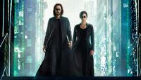 Neo, Trinity i nowi bohaterowie na plakatach filmu Matrix Zmartwychwstania