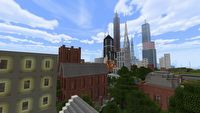 Od 5 lat buduje miasto w Minecraft - fan zaczynał na iPhonie