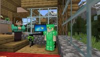 Minecraft pokaże młodym graczom, jak być bezpiecznym w sieci