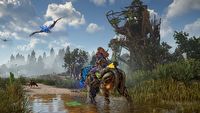 Tak działa Horizon Forbidden West na zwykłym PS4; zobacz nagranie