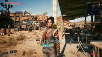 Romans z Panam ulepszony w modyfikacji do Cyberpunk 2077