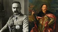 Współczesny Piłsudski i Jan III Sobieski w garniturze na obrazkach prosto od AI