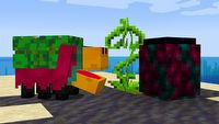 Minecraft z nowościami w 1.20, wśród nich wielbłądy i Sniffer