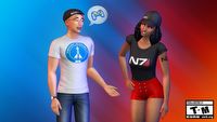 The Sims 4 z darmowymi fantami z Mass Effect, prezent rozbawił graczy