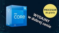 Intel Core i5-12400F to procesor, na którym pograsz i nie pójdziesz z torbami