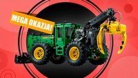 Ten zestaw LEGO nie był nigdy tak tani! Zbuduj jeden z największych pojazdów John Deere