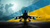 Prezydent Zełenski „przetestował” F-16 w symulatorze. Gra pomaga w szkoleniu ukraińskich pilotów