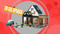 Prześliczny zestaw LEGO w kuszącej promocji. Domek rodzinny z samochodem elektrycznym!