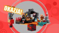 LEGO Minecraft w kuszącej cenie. Postaw Bastion w Netherze!
