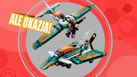 Ale odlot! Samolot wyścigowy z serii LEGO Technic w zaskakującej promocji