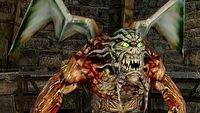 Ognisty demon z Gothic Remake przypomina diabła z piekła rodem. Xardas będzie miał nie lada stróża