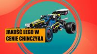 LEGO wie, jak rozbudzić miłość do samochodów w dzieciach od najmłodszych lat. Wyścigowy łazik terenowy kupicie za mniej niż 50 zł