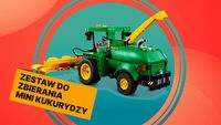 John Deere kombajn do kukurydzy wylądował na pierwszym miejscu mojej listy klocków LEGO do kupienia. Zestaw kusi nie tylko świetnym wykonaniem, ale też niewielką ceną