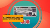 Mam już dość klawiatur gamingowych świecących jak bożonarodzeniowa choinka. Szukając nowego sprzętu, natrafiłem na to retrocudeńko, które urzekło mnie nie tylko wyglądem, ale też ceną