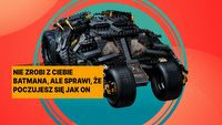 Takim czołgiem nawet Gustlik by nie pogardził, zwłaszcza gdyby widział, w jakiej jest promocji. LEGO Batmobil Tumbler to majstersztyk