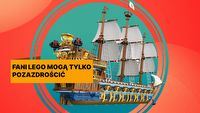 Ten statek ośmiesza zestaw LEGO nie tylko wyglądem, ale też ceną. Nie uwierzysz, ile kosztuje blisko metrowy gigant
