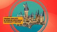 Jeden z największych modeli LEGO dostępny jest w cenie, której nawet Harry Potter by nie wyczarował. Liczący ponad 6000 elementów zestaw Zamek Hogwart to spełnienie marzeń każdego fana kultowej serii