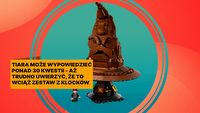 LEGO Mówiąca Tiara Przydziału to zestaw, z którym nie może się równać żaden inny model poświęcony Harry’emu Potterowi. Nie uwierzysz, jak niewiele teraz kosztuje